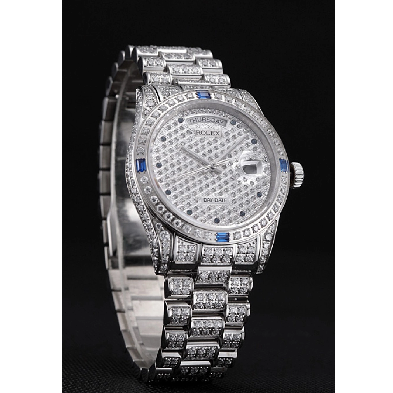 Best AAA Replica Sites Swiss 621613 Day-Date Rolex Diamonds-srl183 0817